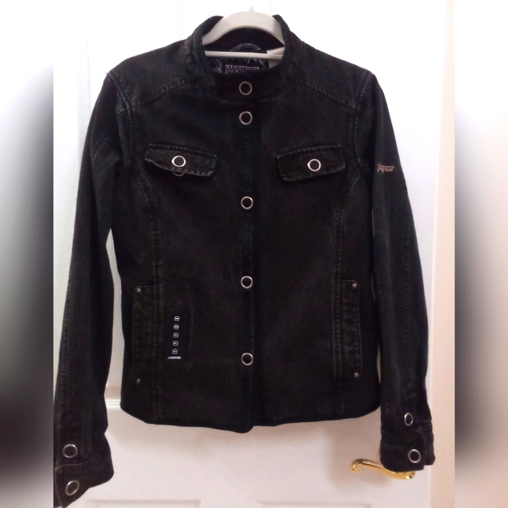 Jansport Y2K I-pod/MP3 Jean jacket, Med.
